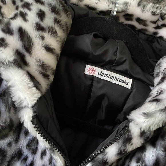 VTG Christie Brooks Faux Fur Coat - Picture 2 of 12